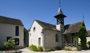 Maison de Théodore Rousseau et chapelle de Barbizon.