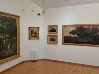 Photo de l'exposition permanente au musée des peintres de Barbizon