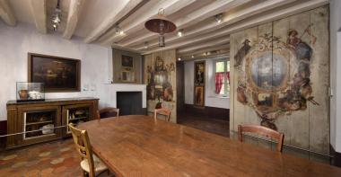 Salle à manger des artistes de l'auberge Ganne