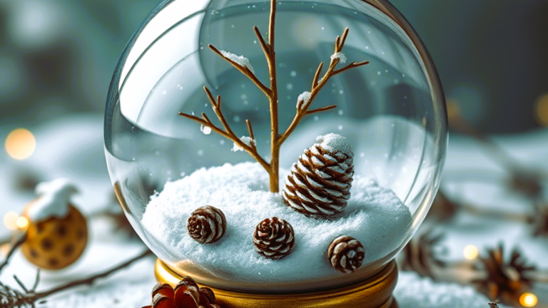 Illustration de boule de noël