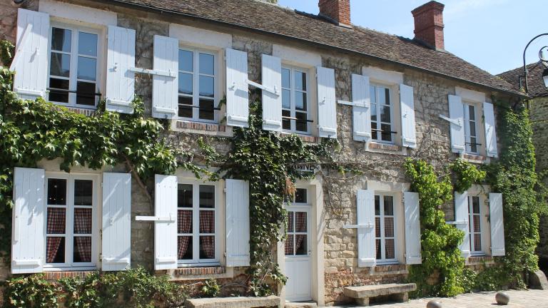 Photo de la façade de l'auberge Ganne