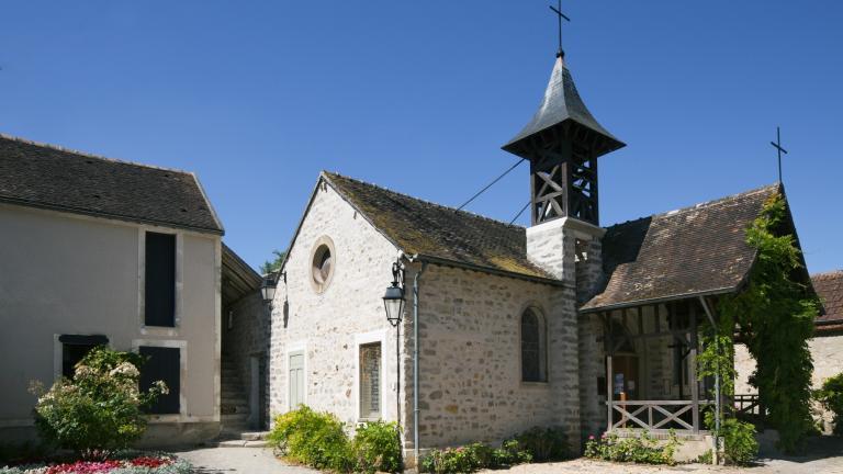 Maison de Théodore Rousseau et chapelle de Barbizon.